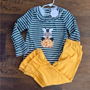 Abby & Evie Striped Kids Top